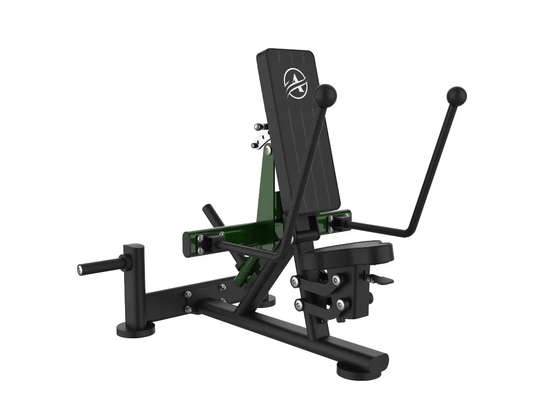 Plate Loaded Steel Triceps & Chest Pushdown Machine with Safety Features Commercial Gym Strength Equipment