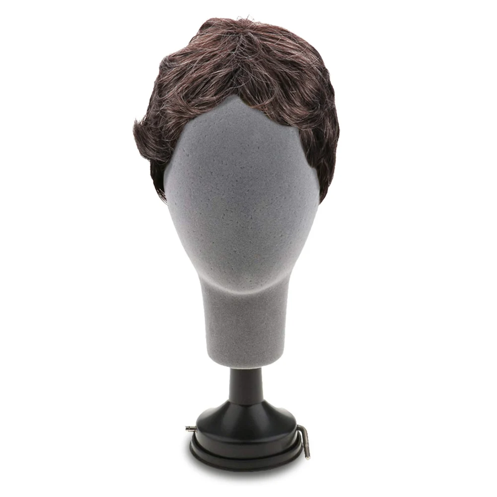 Foam Mannequin Head Model Hat Cap Wig Glasses Display Stand Rack Stable Base Shopping Mall Closet Holder Photography Prop