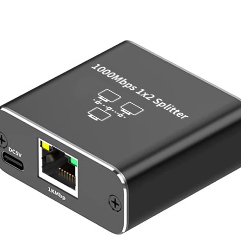 

Сетевой кабельный разветвитель 1 на 2 RJ45 Gigabit Switch: Новинка в наличии