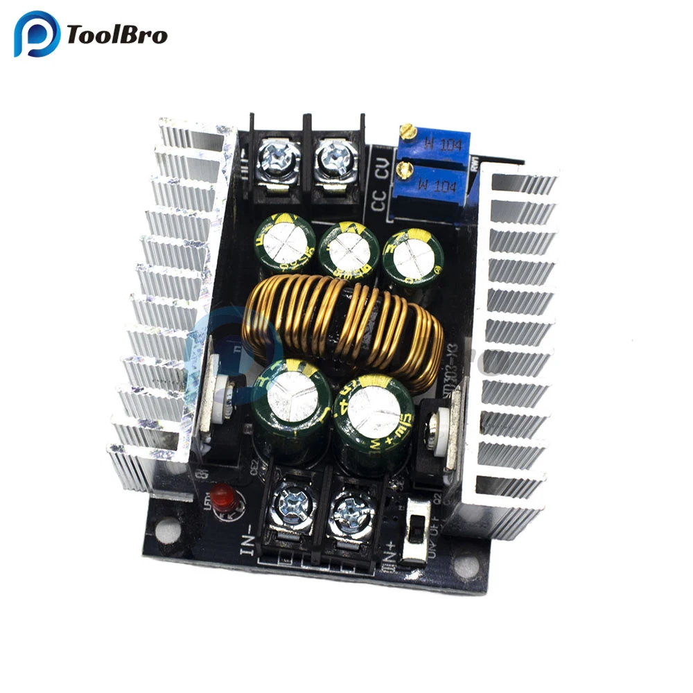 300W 20A LED Driver Module DC-DC Step Down Buck Converter 6-40V to 1.2-36V Voltage Regulator Power Supply 5V 12V 24V