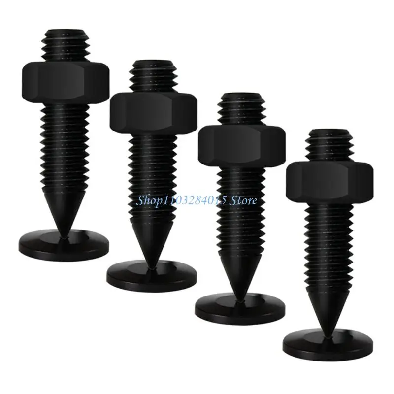 R6FF Reliable AntiSlip Vibration Control Isolator Spikes Feet for Professional Studio