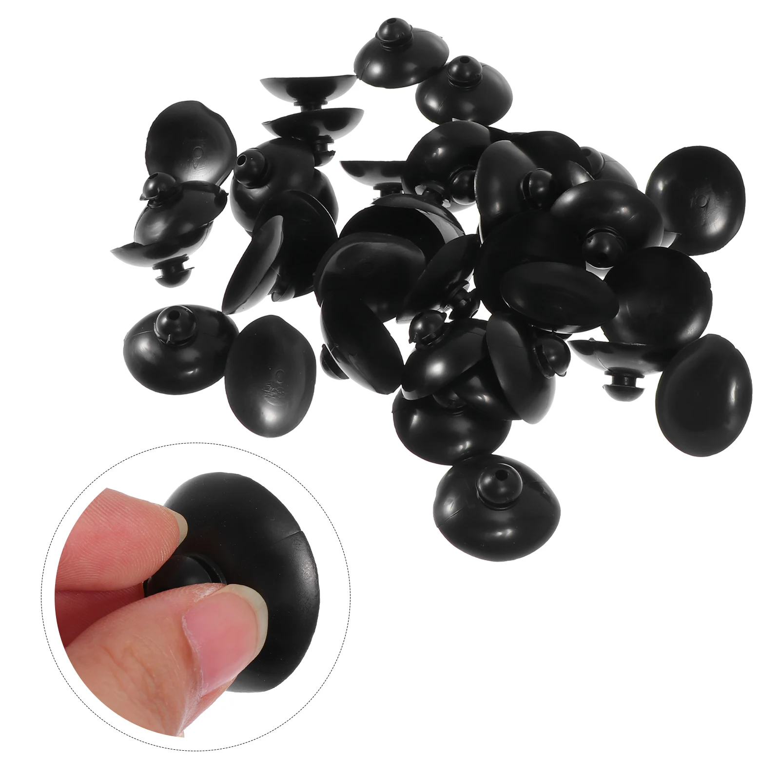

100pcs Suction Cups for Fish Tank Submersible Pump Oxygen Pump Accessories Plastic Fixators with Air Tube Mounting