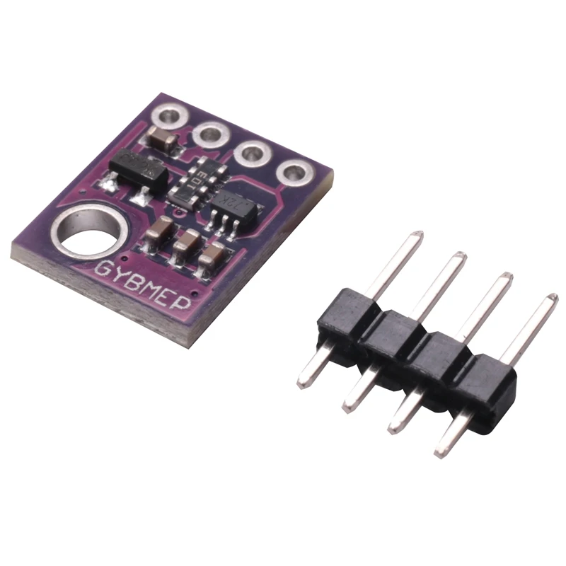 Pressão Barométrica Módulo Sensor, Temperatura e Pressão Atmosférica Board, 5V, BMP280, 3pcs