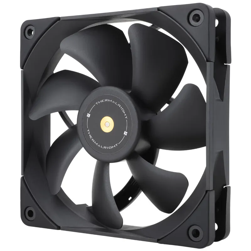 Imagem -05 - Thermalright Tl-e12b Extreme 120 mm Fino Computador Case Ventilador 4pin Pwm Alto Desempenho 1850rpm Silencioso Cpu Ventilador Mais Frio