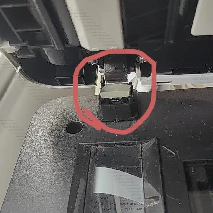 Printer Top Cover Hinge Spring Support Bracket Clip Pivot Rod Replacement Parts for ECOSYS M2540dn