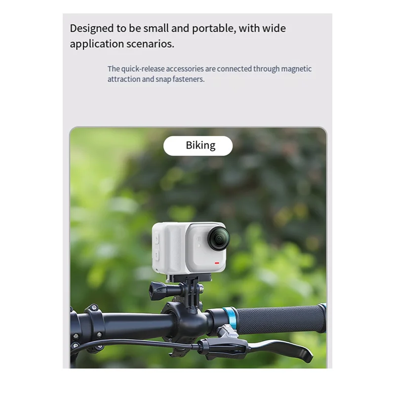 Uitra Magnetic Quick Release Base For Insta360 GO For Sports Cameras Camera Adapter Aluminum Alloy Enhanced Stability