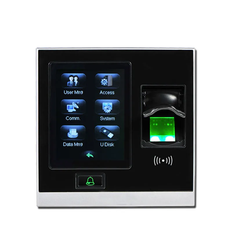 Wiegand Output Input Biometric Fingerprint Recognition Access Control And Time Attendance Machine