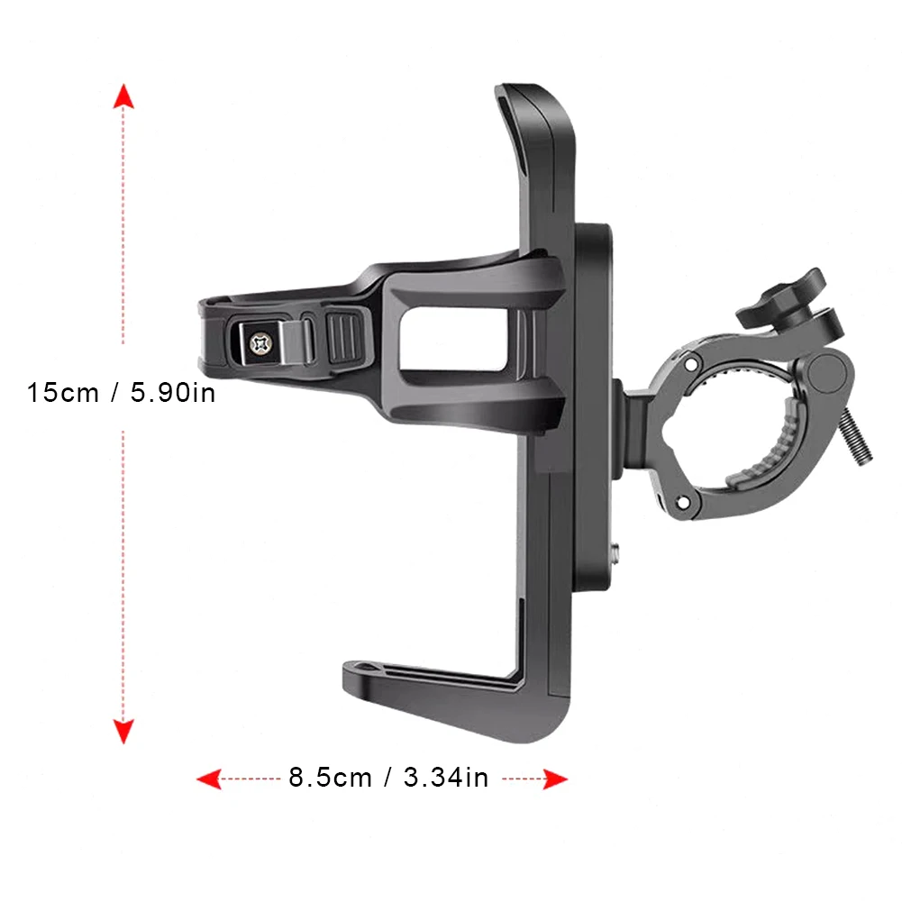 Rotatable Bike Bottle Holder Multifunction Bicycles Bottle Cage Universal Adjustable Grip for Mountain Bike Road Bike Kids Bikes