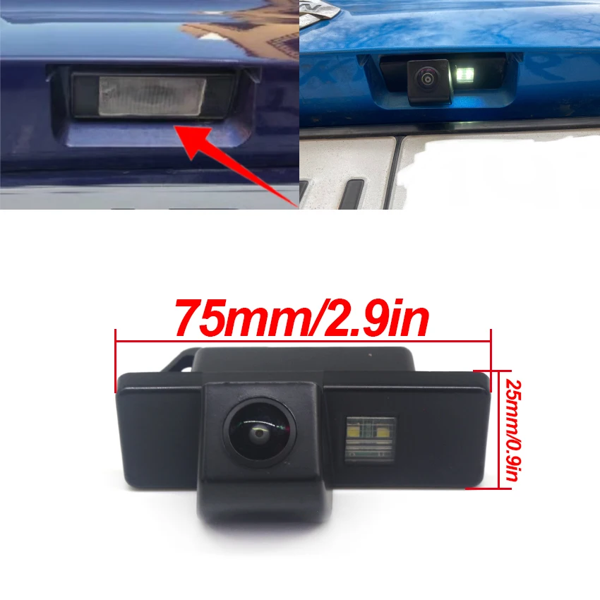 For Nissan Sunny N17 Versa Sedan 2011~2015 Reversing Rear View Camera parking HD Night Vision high quality camera