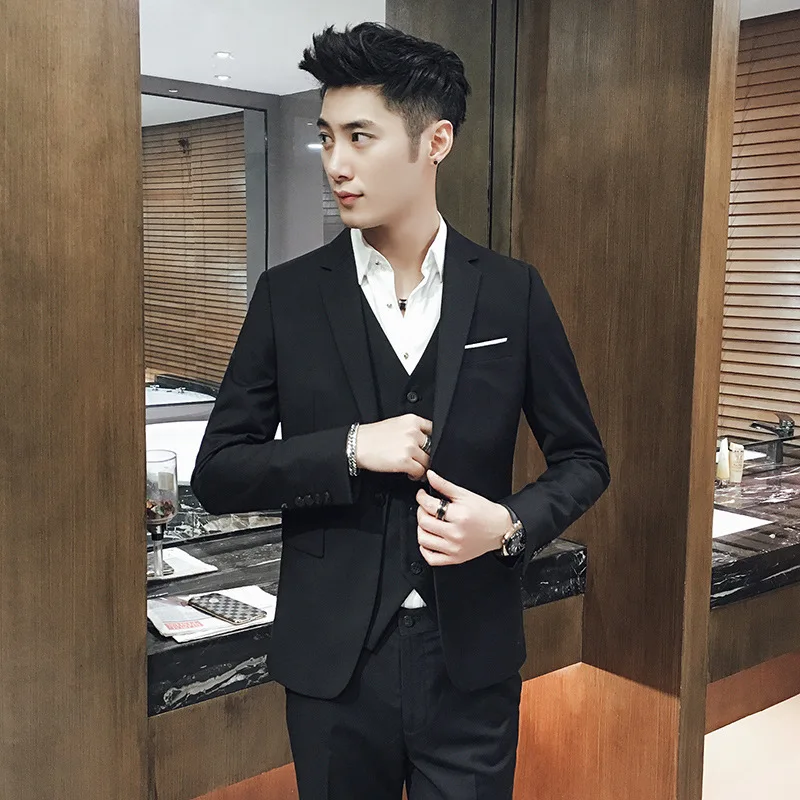 

072816 Men's suits business suits groom groomsmen formal wear