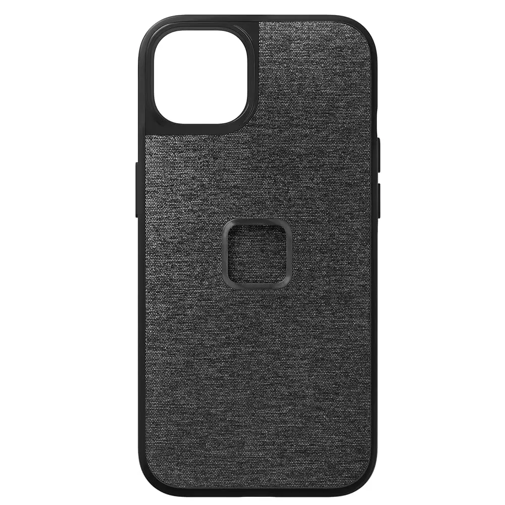

Mobile Everyday Phone Case for iPhone 14 Pro, Charcoal, Slim Profile, 6 ft Drop Protection, Weatherproof Fabric Shell, SlimL