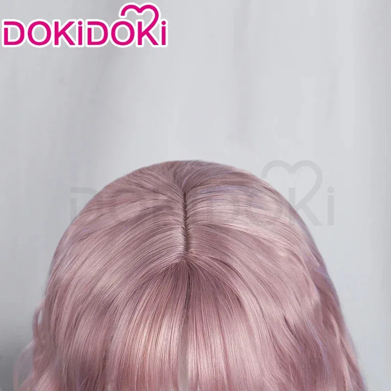 Qq 123IN STOCK Anime NANA DokiDoki mujeres largas 100cm peluca rizada Reira Serizawa Cosplay gorra gratis Hal