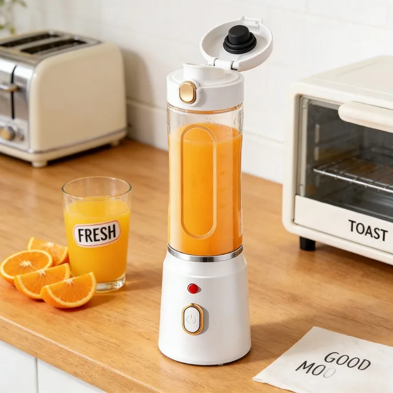 

Портативная электрическая соковыжималка, блендер Mi ni, фруктовый соковыжималка, эффективная многофункциональная чашка для смузи для домашнего использования