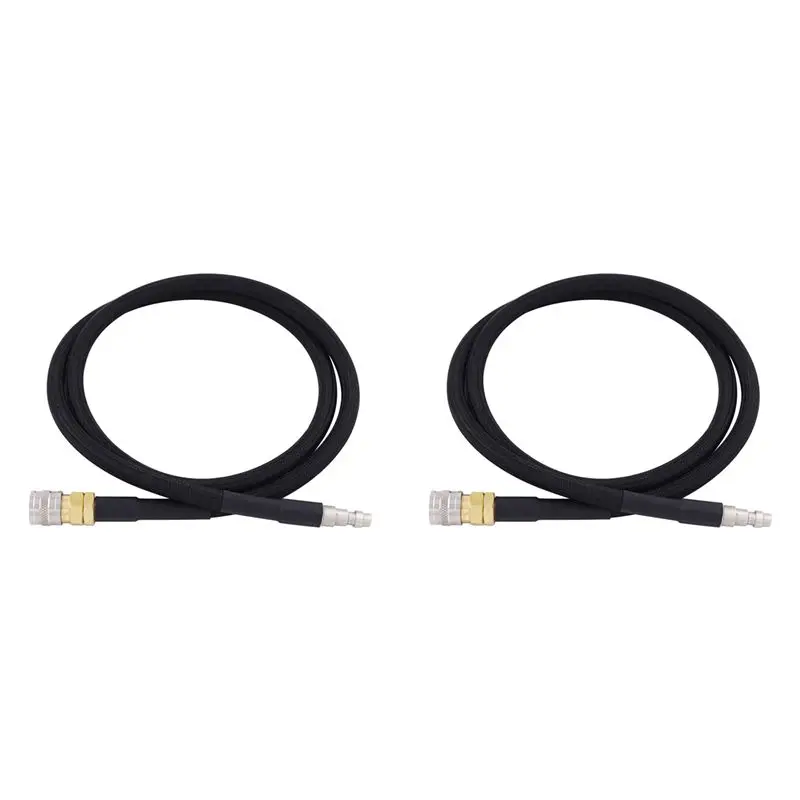 

2X Airsoft HPA SLP FLEX Air Hose Remote Line With (US)Foster QD 40 Inch Low Pressure MAX 300 PSI