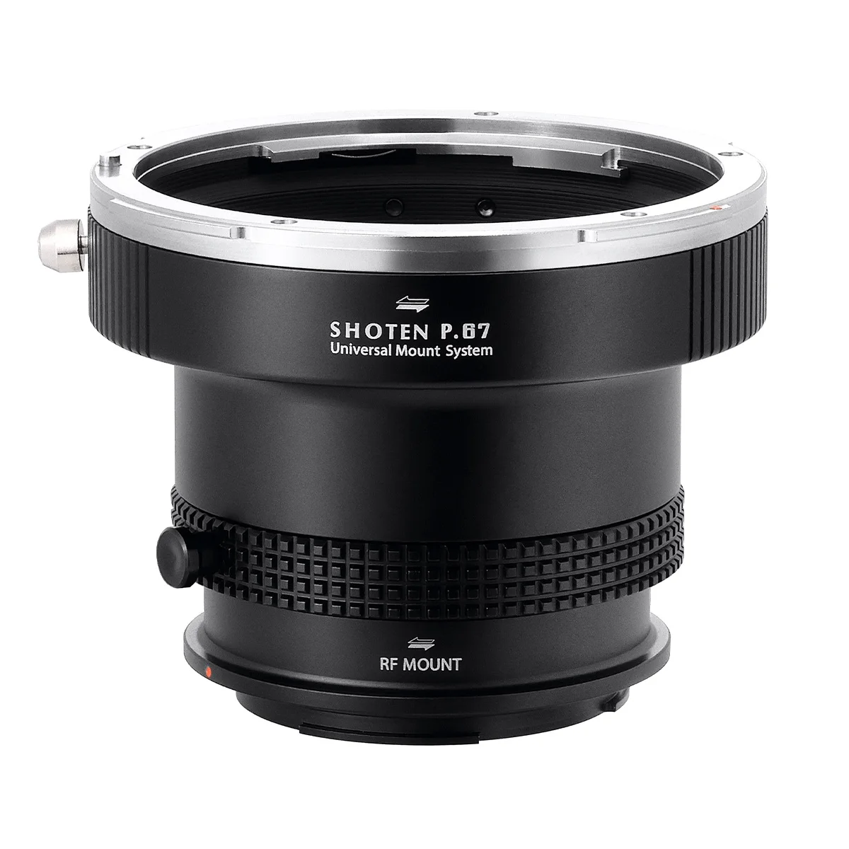 SHOTEN UMS P67 Lensadapter Universeel montagesysteem Pentax 67-vattinglens naar HasselBlad X1D X2D Fuji GFX 100II 50SII Sony E