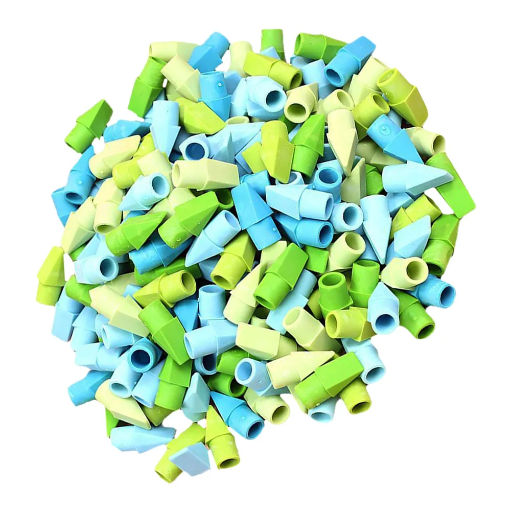 

250 Pcs Pencil Eraser Favors Games Prizes Bullet Erasers for Pencils Tops Kids Shaped Tpr Cute