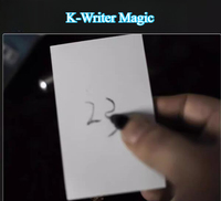 K-Writer Magic Tricks Ultimate Nail Writer Magician Invisible Stealth Pen Close-up Street Illusions Gimmicks Mentalism Props