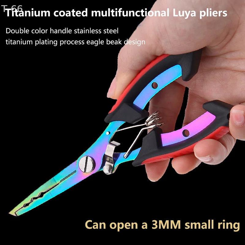1 قطعة كماشة الصيد متعددة الوظ - مراجعة Fishing Hook Stainless Steel وسعره