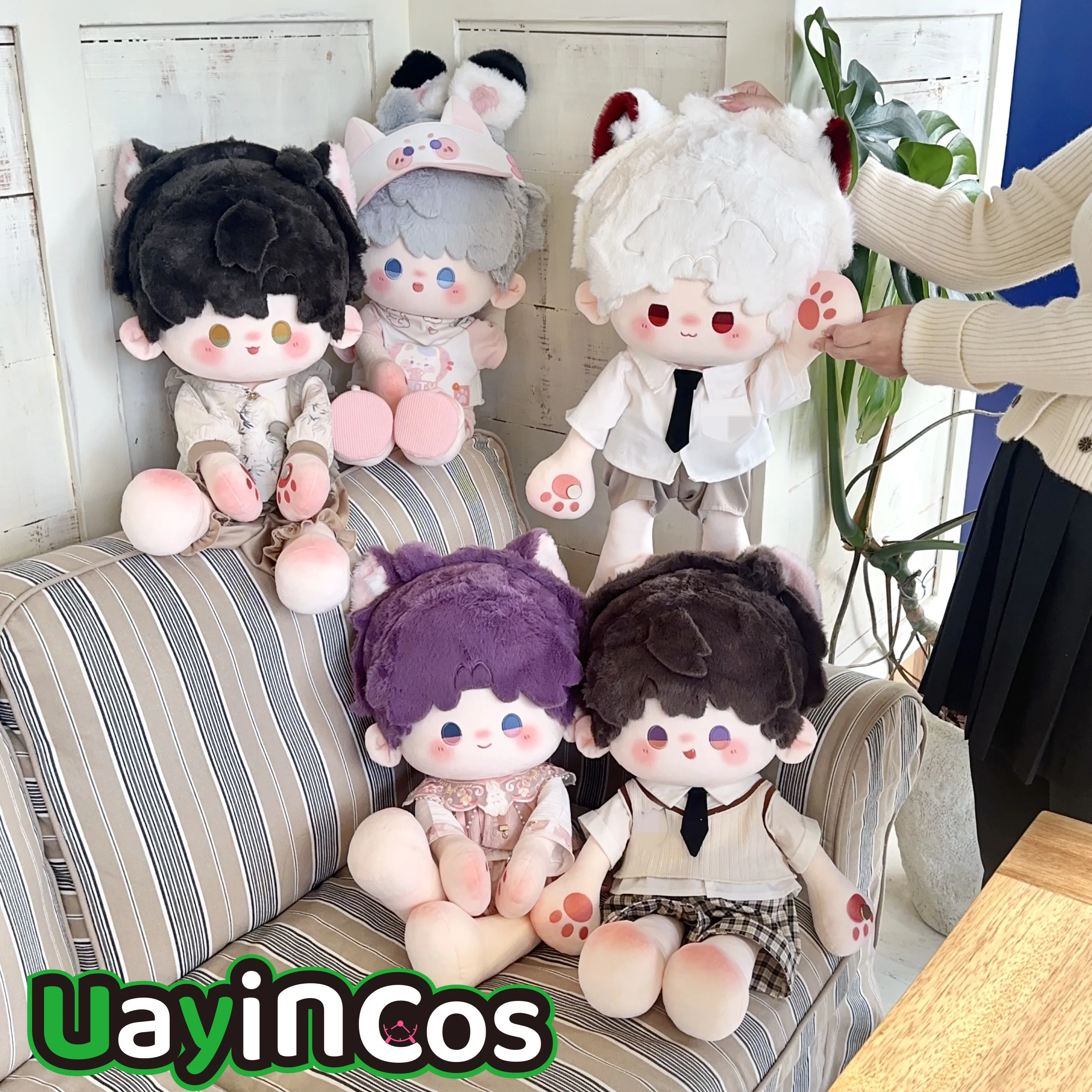 

60 см игра Love and Deepspace Sylus Caleb Xavier Rafayel, мягкие плюшевые куклы, одежда, подушка, аниме, украшения, игрушки, подарки для детей