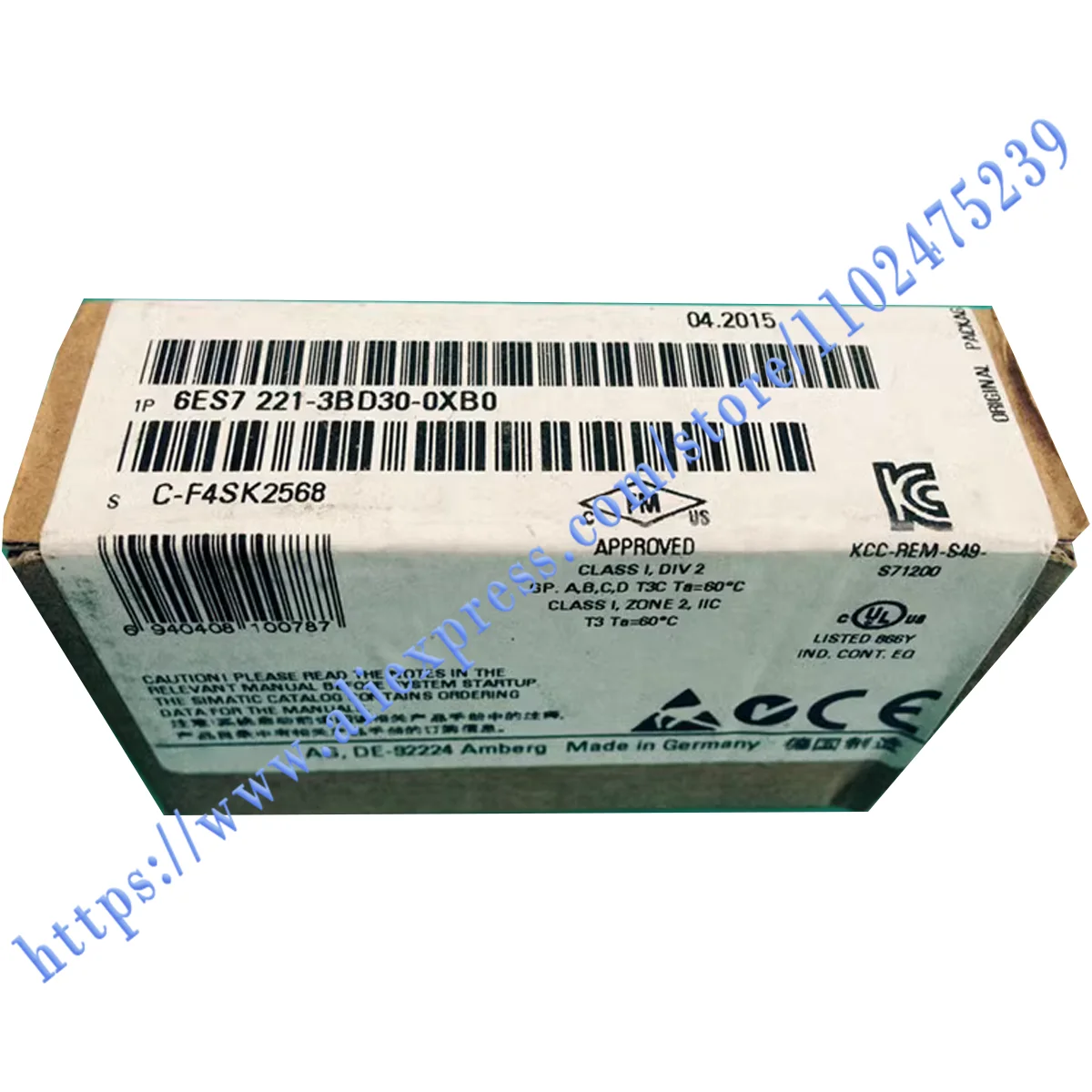 

6ES7221-3BD30-0XB0 6ES7 221-3AD30-0XB0 Signal board Brand New Oiginal, One Year Warranty，Take Photos On Site