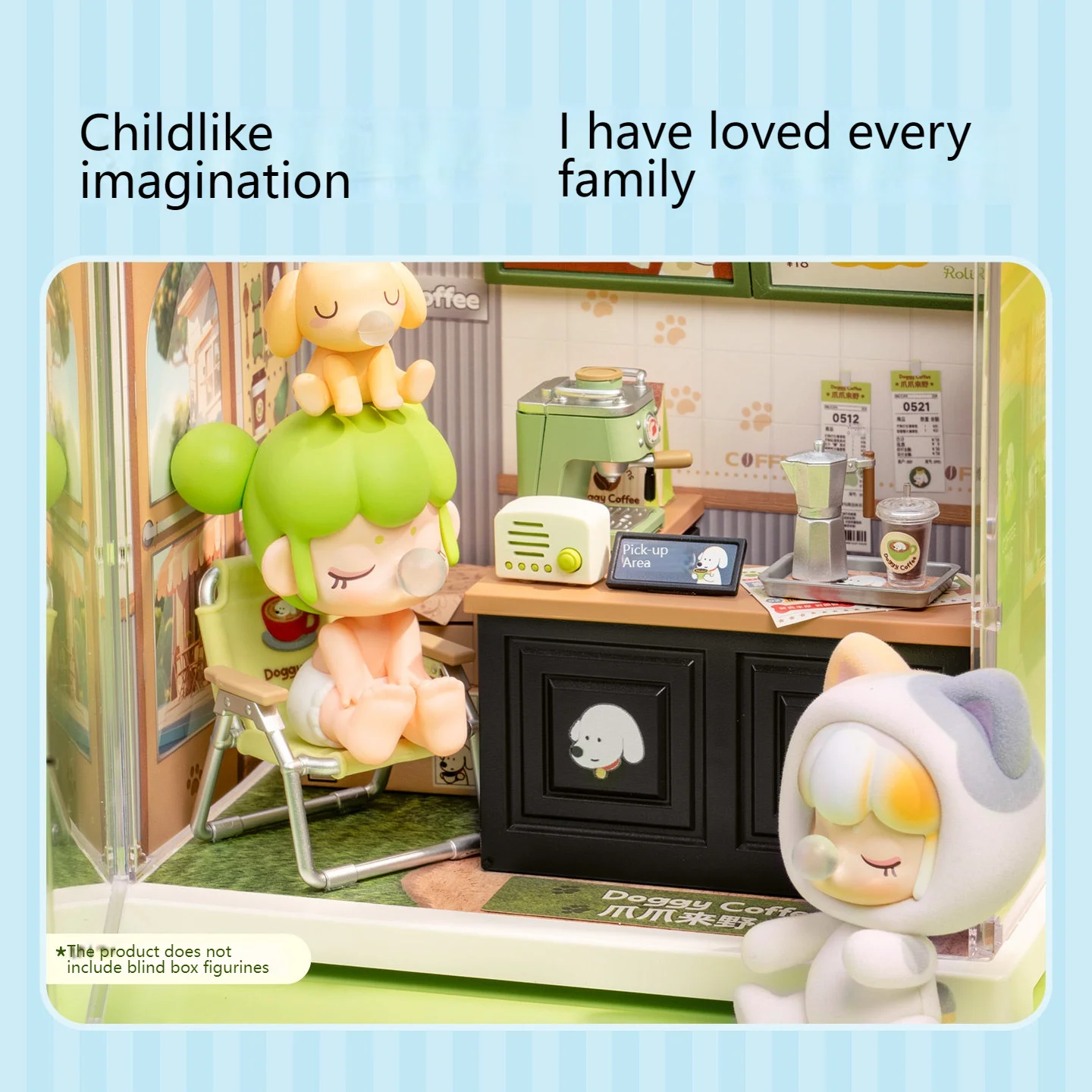 ชุดบล็อกตัวต่อขนาดเล็ก DIY สำหรับสร้างบ้าน โมเดลฉากขนาดจิ๋ว ของขวัญสร้างสรรค์สำหรับผู้หญิง งานฝีมือจิ๋วสุดมหัศจรรย์