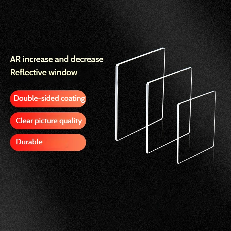 Optical Ar Ar Glass Observation Window Transparent Ag Glass Uv Mirror Instrument Window Protective Sheet