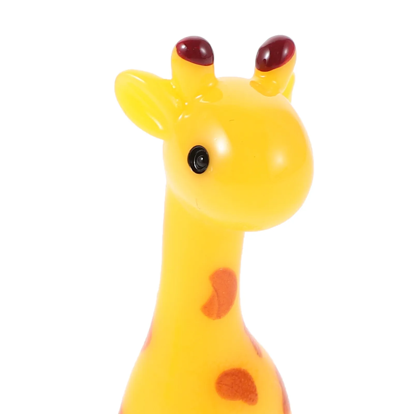 20Pcs Resin Giraffe Statue Cute Miniature Animal Sculpture Tiny Landscape Decoration for Miniature Landscape Kit Dollhouse