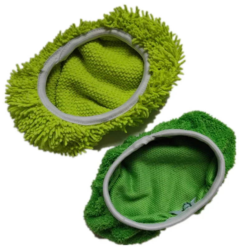 Panos de limpeza de microfibra para banheiro, Almofada de limpeza doméstica, Substituição do Swiffer, Absorvente e Durável Mop Cloth, 1 Pc