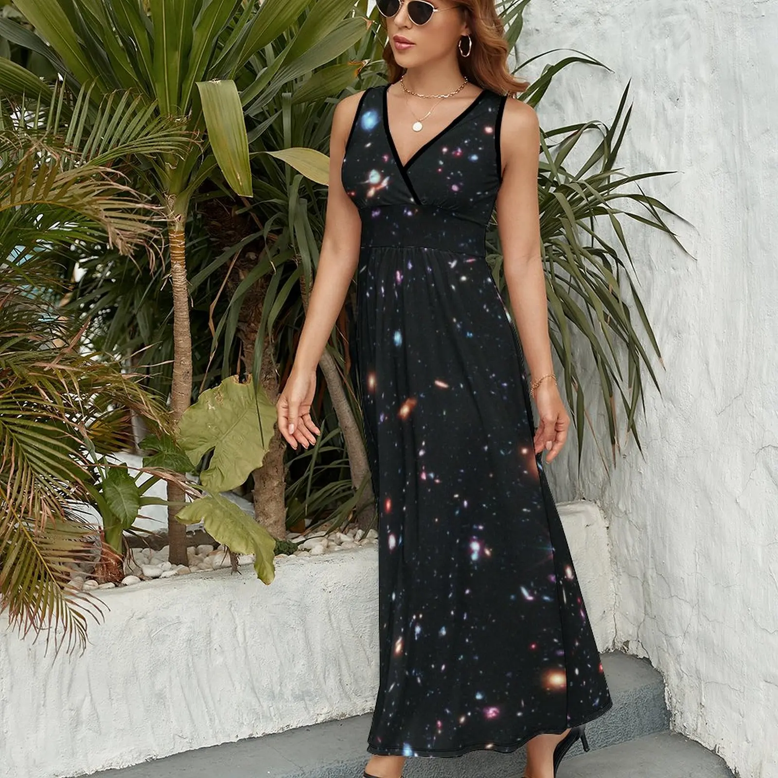 Hubble Extreme Deep Field Image of Outer Space Sleeveless Dress fairy dress dress for women women's summer dresses 2023