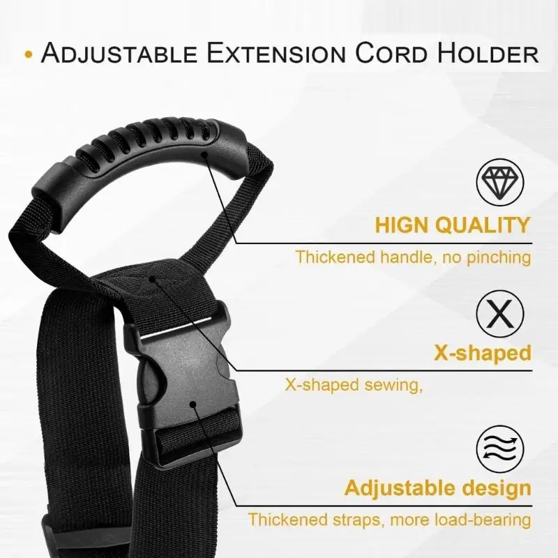 

Strong Water Hose Storage Straps Cord Organizers With Handle For Workshop And Garage Organization D2RD