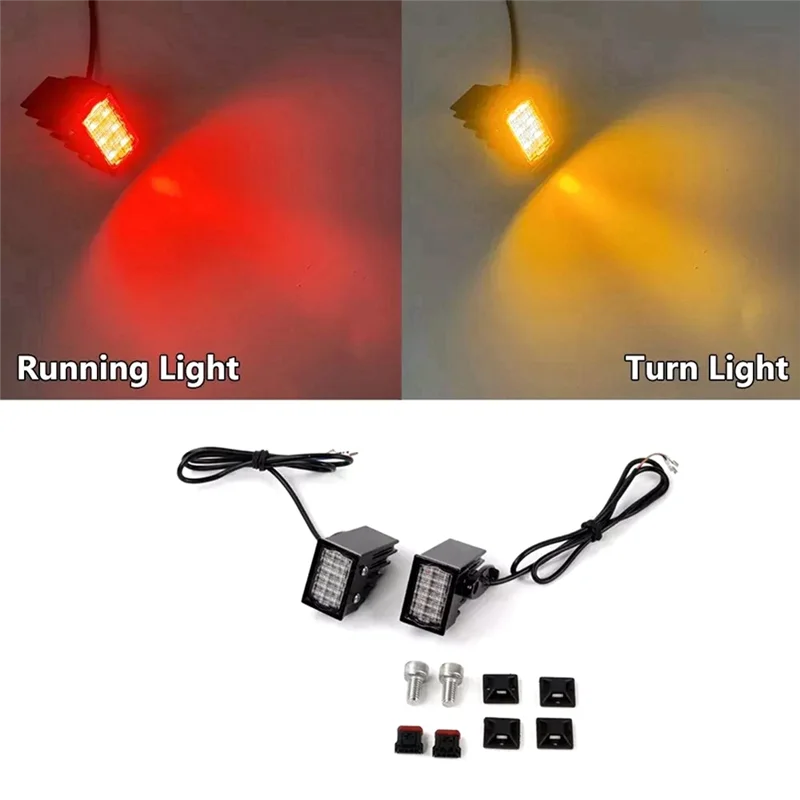 

Motorcycle Mini Rear Fender Struts Turn Signal Lights For M8 SOFTAIL Street Bob Standard Breakout 117 Low Rider S