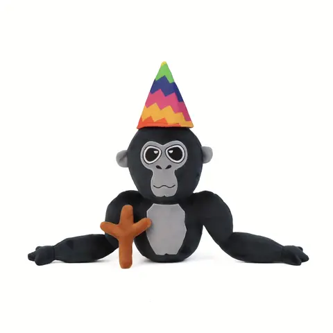 Hateemo Gorilla Tag Pluche, Gorilla Tags Knuffel Dier Plushie Voor Game Liefhebbers En Kinderen Vrienden, Verjaardag Voor Game Fans