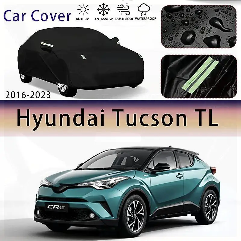 

For Outdoor Protection Waterproof for Toyota C HR 2016 2023 Snow Sunshade Dustproof Exterior Accessories Car Covers