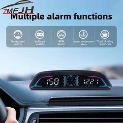 Car OBD/GPS B3 G19 Head Up Display Digital Dashboard MPH KMH Overspeed Alarm Time Driving Distance Digital Display Meter Pannel