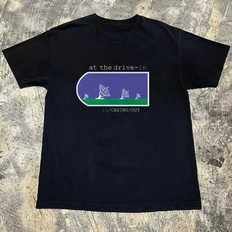 At The Drive In Casino Out For Fan Black All Size T Shirt