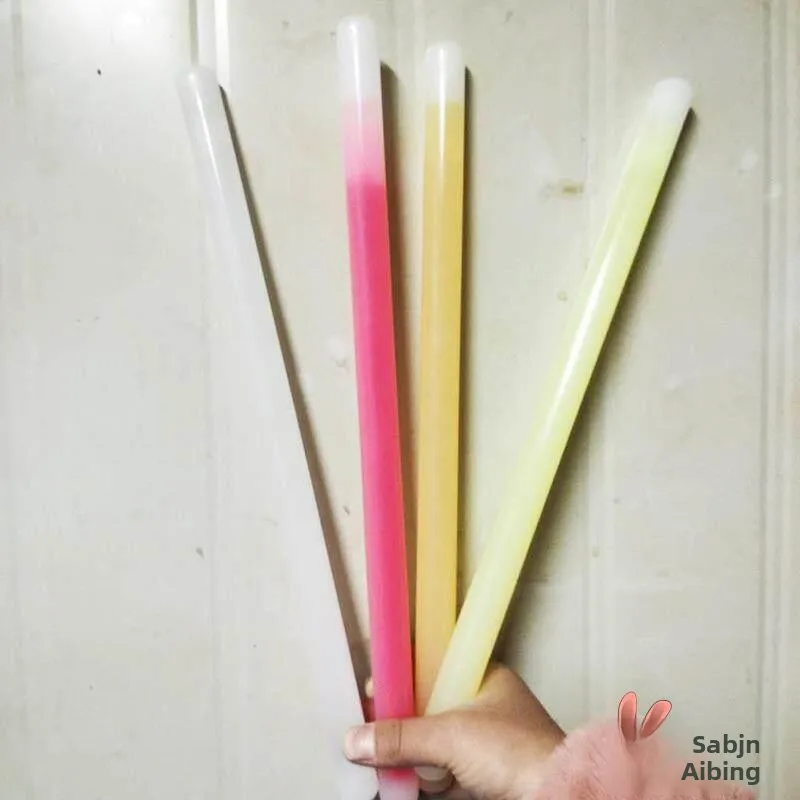 

Большие одноразовые светящиеся палочки для барабанов, светящиеся палочки для концертов и вечеринок, реквизит для ежегодных встреч, пластиковые, химически стойкие