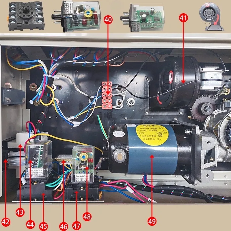 

FRBM-810 Solid Ink Continuous Band Sealer Spare Parts Fan Transformer Motor