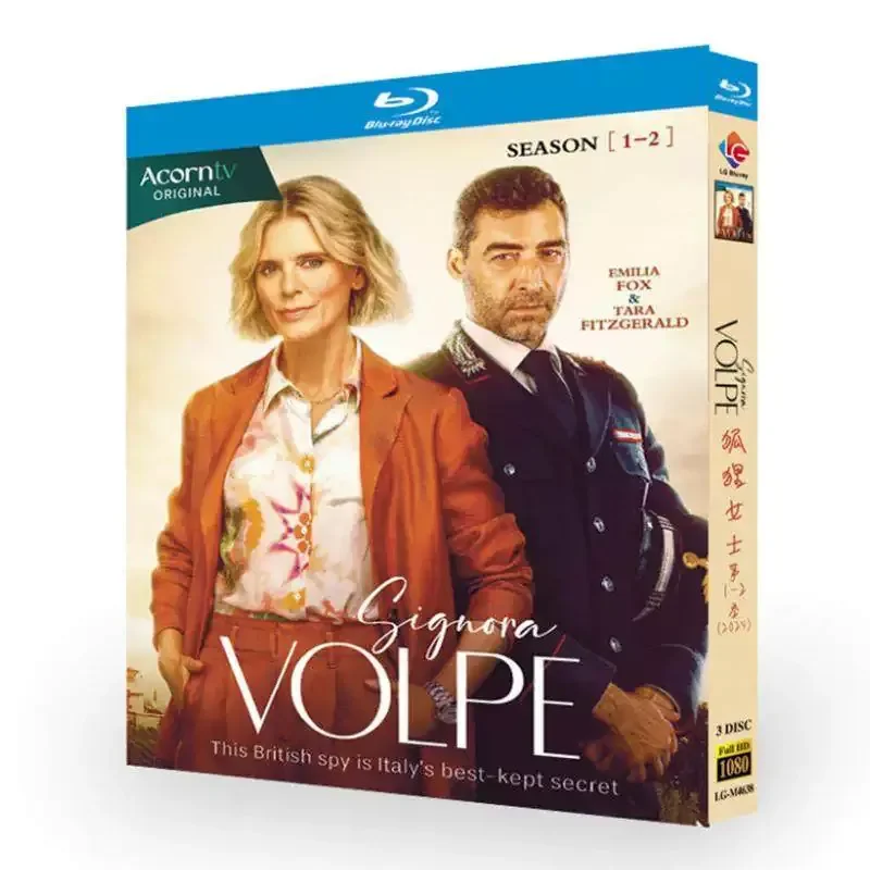 

BD Blu-ray Disc Lady Fox Seasons 1–2 British Drama 1080p Box Set with Chinese and English Subtitles