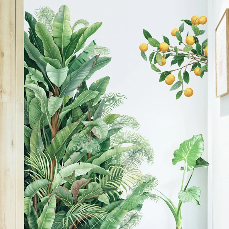 Pegatinas de pared de hojas ve - Monstera Thai Constellation reseña y precio