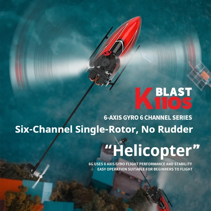 Wltoys K110s Remote Control Helicopter 6 Channel Brushless 2 4g Altitude Hold 6 Axis Rc Aircraft Model For Hobby Beginners