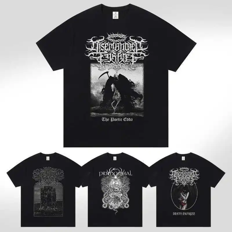 Disembodied Tyrant American Symphony Deathcore Band Concert Attire: Short-sleeved T-shirt