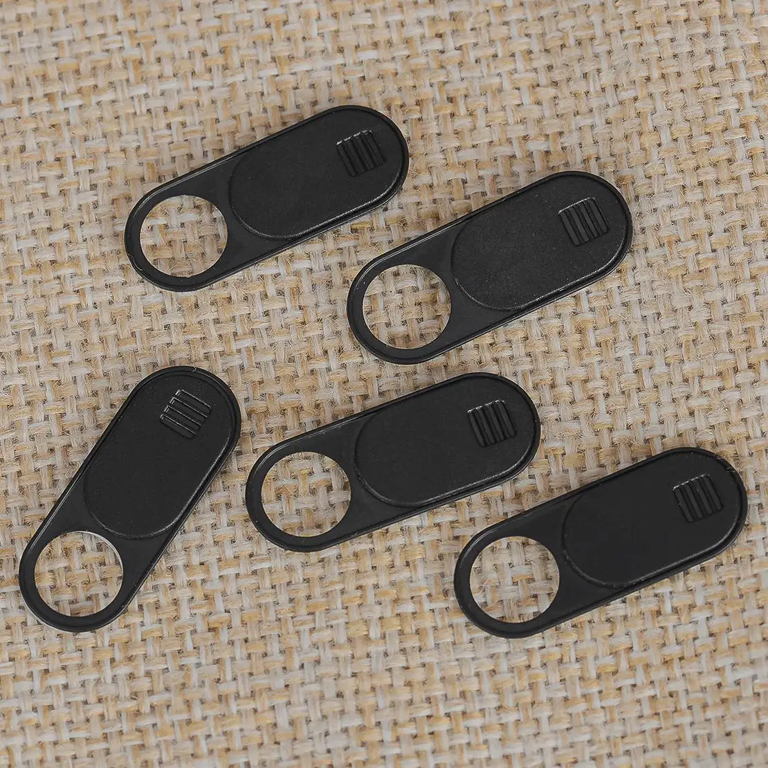 5pcs Security Small Shield Anti-Peeping Privacy Protect Camera Slide Cover Webcam Lens Protecter Fit for Tesla Model 3 Y X S