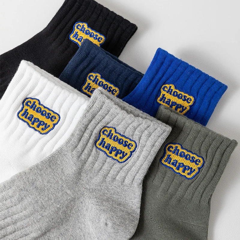 1/5 pares homens meias esportivas respiráveis cor sólida barco confortável algodão tornozelo meias masculinas atacado