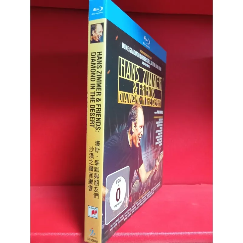 Hans Zimmer and Friends The Diamond of the Desert Concert Blu ray Brand New Unopened Box