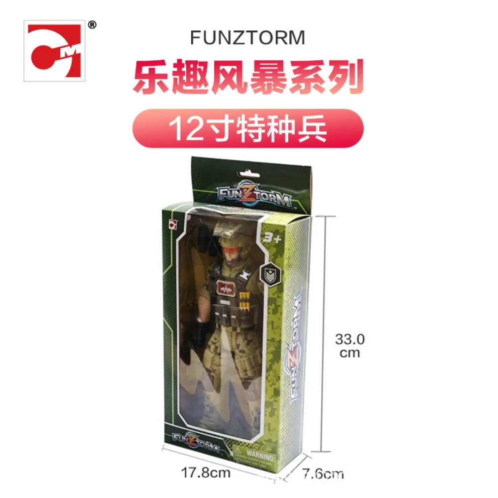 4D Master Action Figures Fun Storm Series Forze speciali Modello militare Creativo fai da te Puzzle per bambini Giocattoli Regalo per bambini