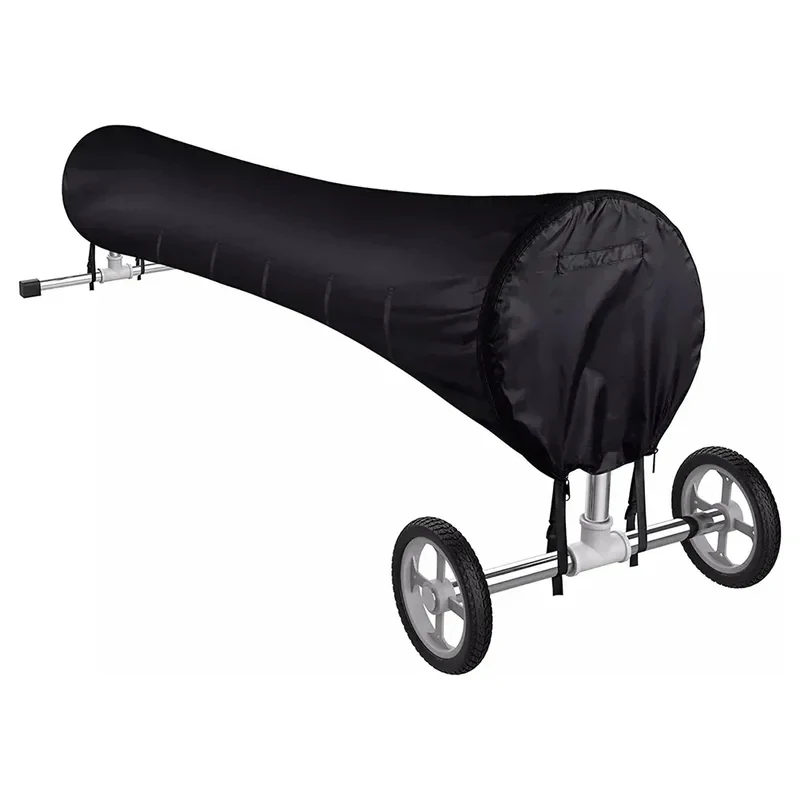 1Pc Pool Reel 16/18/20/24FT Heavy-Duty Solar Protective Cover For All-Weather Protection & Easy Maintenance