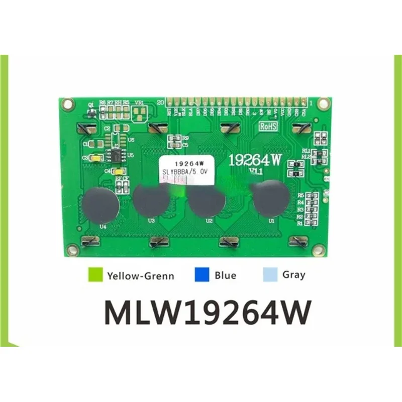 19264 Graphic Dot Matrix Screen 192X64 LCD Liquid Crystal Display Module 19264 Parallel Port Module MLW 19264W