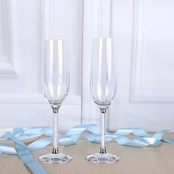 Crystal Glass Champagne Glasses Flutes Party Bar Bubble Wine Tulip Cocktail Cup Tumbler Copos Verre Cups Wedding Xicara Gifts