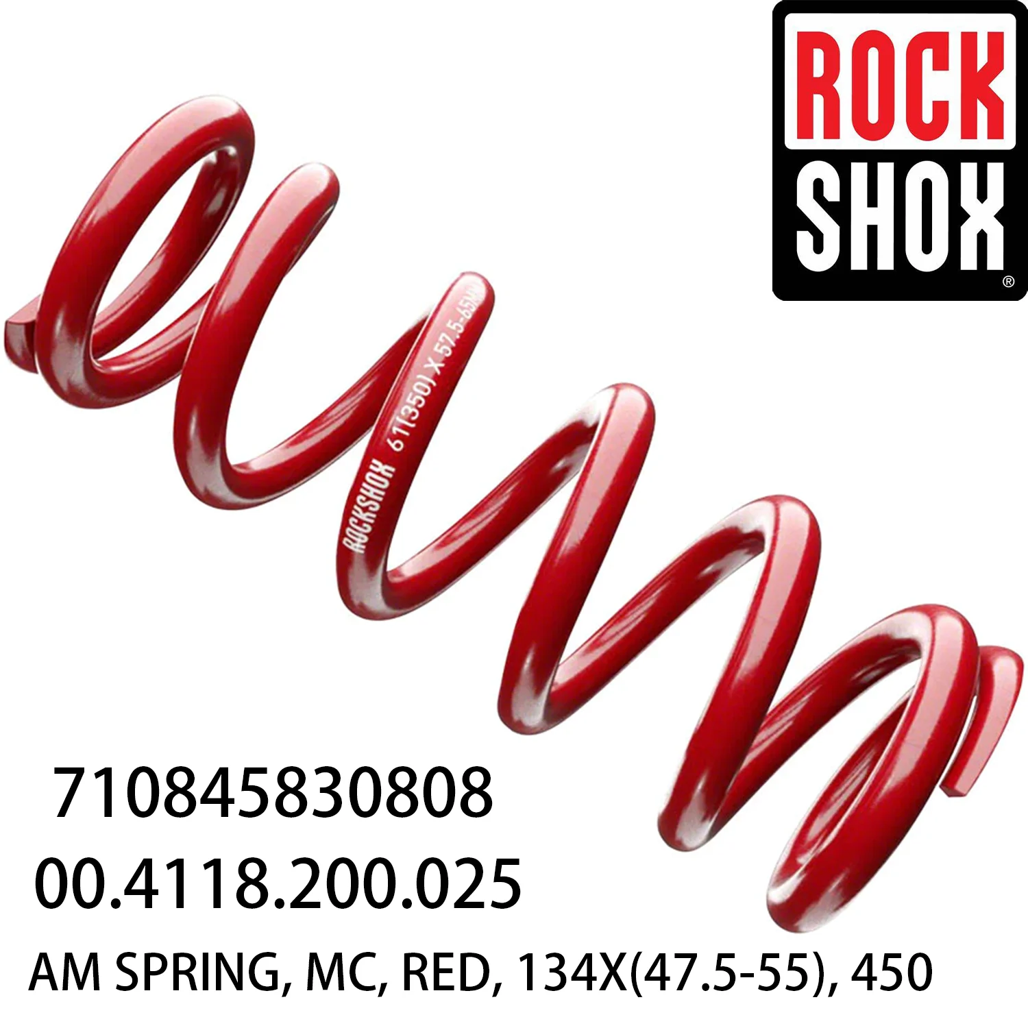ROCKSHOX メトリックコイル スプリング 134X 151X 174X