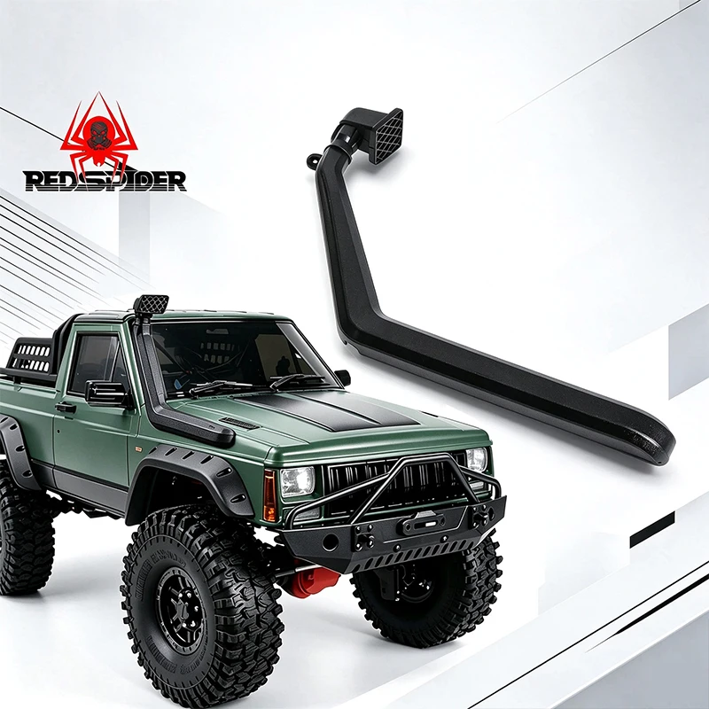 Simulated Plastic Snorkel Air Intake Decor For 1/10 RC Jeep Wrangler TRX4 SCX10 D90 Cherokee FMS WLtoys RC Car Shell Accessory